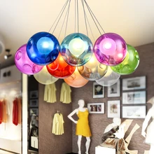Omicron Colorful Line Chandelier Led Home Decor Lights Modern Power Living Room Bedroom Hotel Hanging Suspension Lamp Omicron Colorful Line Chandelier Led Home Decor Lights Modern Power Living Room Bedroom Hotel Hanging Suspension Lamp