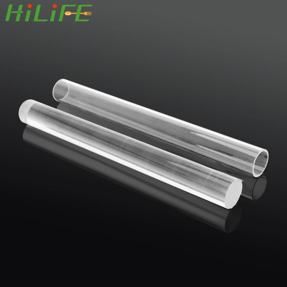 HILIFE антипригарная прозрачная акриловая глина скалка для глины акриловый