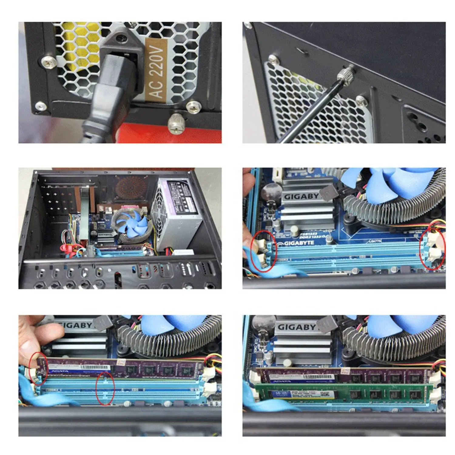 Модуль оперативной памяти для настольного ПК HOT Xiede Ddr 1 ГБ Ddr1 184Pin Dimm|Оперативная