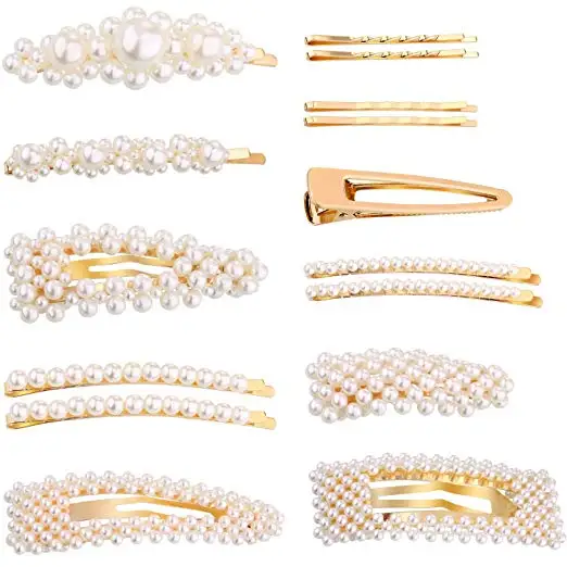 

Pop Weddings Pearl Hairpin Adult Elegant Hairpin Girl Hair Accessories