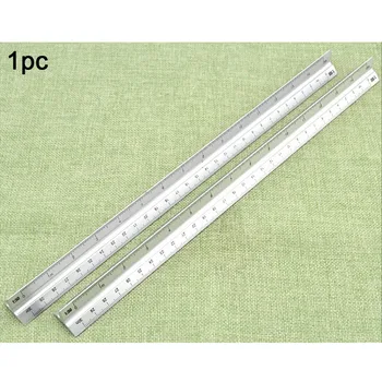 

30cm Metal Silver Architect Technical Triangle Ruler Scale Clear Engineer Accurate Aluminum Alloy #1108