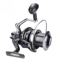 12+ 1/14+ 1 BB Передаточное отношение 5,2: 1/4. 1:1 спиннинговая Рыболовная катушка KH6000/9000 Металл сверхмощное литье морская спиннинговая катушка для ловли рыбы в пресноводных водоемах