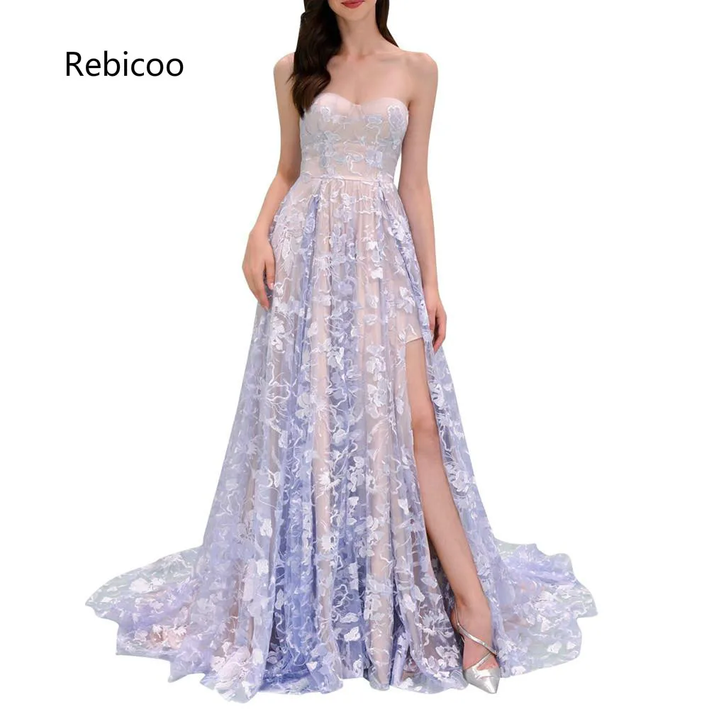 

Sexy Strapless Sleeveless Dress Women Lace Solid Sling Backless Party Formal Long Maxi Dress Women vestido de festa