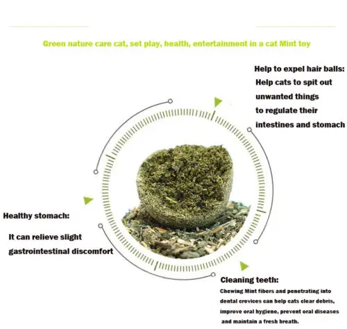 Кошачья мята кот игрушки натуральные здоровые Смешные мята мяч лечит Очистка для домашних животных здоровые смешные