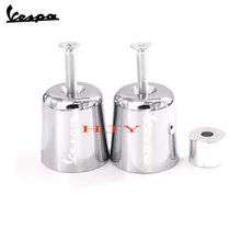 Для Vespa All Vespa модель GTS LX LXV Sprint Primavera 50 125 250 300 GTS Мотоцикл Мотокросс CNC Алюминиевый Бар Конец Руль