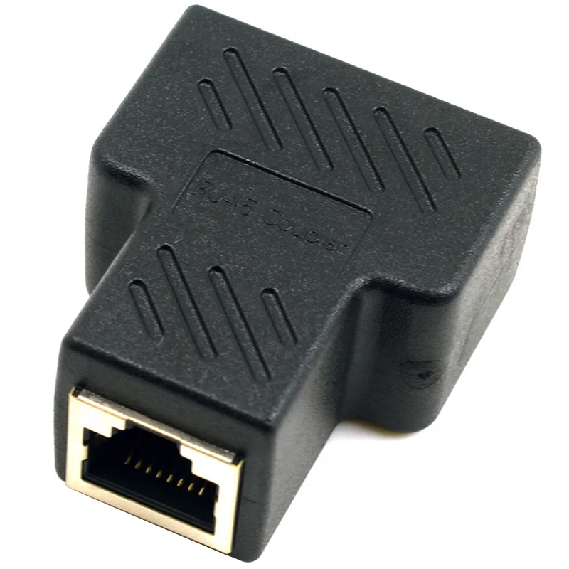 CY _ UT 004 STP UTP Cat6 RJ45 8P8C штекер на двойной адаптер|Компьютерные кабели и разъемы| |
