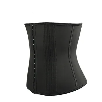 

Women Corset Body Shaper Latex Waist Trainer Tummy Waist Cincher Slimming Briefs Belt Shapewear With 16 Bone