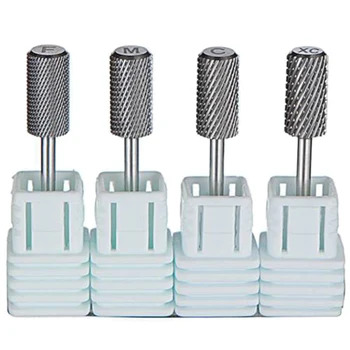 

Mayitr Electric Nail Drill Machine Drill Bits Large Barrel Tungsten Alloy Nail Drill Bit For Electric Machine Manicure Tool