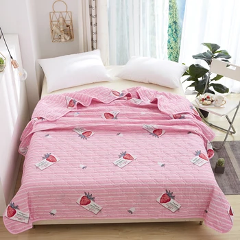 

New Polyester / Cotton Summer Quilts for Adult Kids 150x200cm / 200x230cm Air Condition Blanket Comforter Bedcover Home Textile