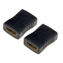 1PC HDMI Female to Female Adapter Coupler Extender Connector Converter F/F for HDTV 1080P High Quality