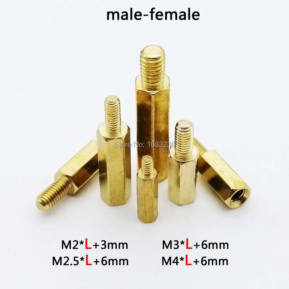 10/50 шт. шестигранная опорная стойка M2 M2.5 M3 M4|Дверные зажимы из нержавеющей стали| |