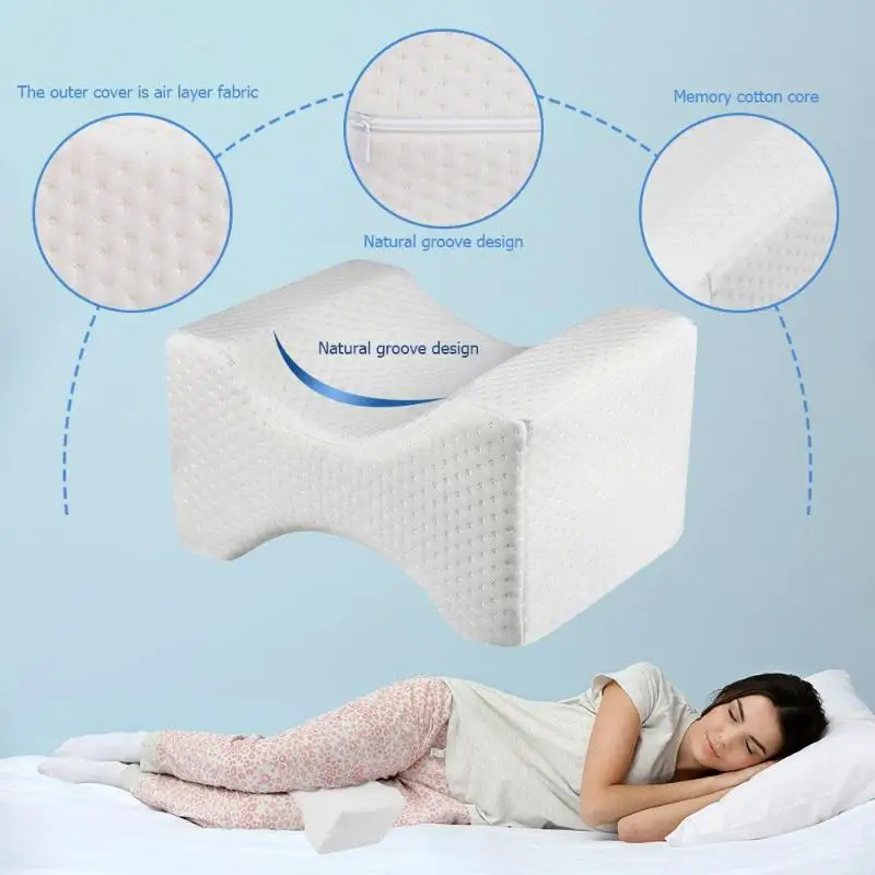 Memory Foam U-shaped Leg Pillow Leg Pad Legs Shaping Soothing Shaping Pillow Maternal Child Utensils Gifts