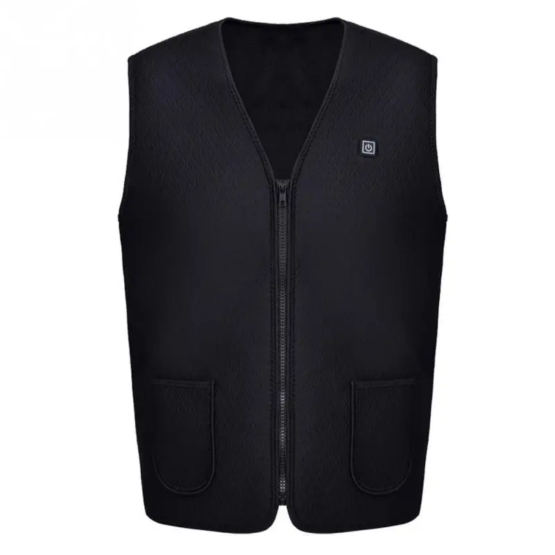 Men Intelligent Wear Warm Outdoor Sports USB Infrared Heating Vest Jacket Winter Flexible Electric Thermal Clothing Waistcoat Men Intelligent Wear Warm Outdoor Sports USB Infrared Heating Vest Jacket Winter Flexible Electric Thermal Clothing Waistcoat