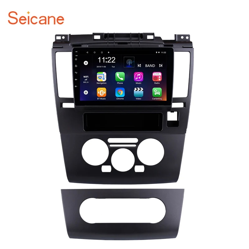 Seicane 9 inch for 2005-2010 Nissan Tiida Android 8.1 HD Touch Screen GPS Navigation Radio Bluetooth 3G Wifi Digital TV SWC Seicane 9 inch for 2005-2010 Nissan Tiida Android 8.1 HD Touch Screen GPS Navigation Radio Bluetooth 3G Wifi Digital TV SWC