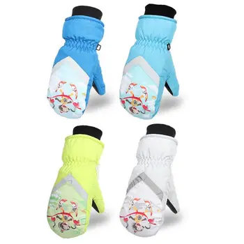 

Gift For Kid Child Winter Ski Gloves Outdoor Sports Riding Warm Gloves Riding Hiking Bike Gloves Handcover Protector