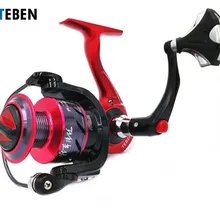TEBEN Max Drag 10 кг спиннинговая катушка для соленой воды 11BB соотношение скорости 5,1: 1 антикорризионные подшипники Сверхлегкая катушка для ловли карпа