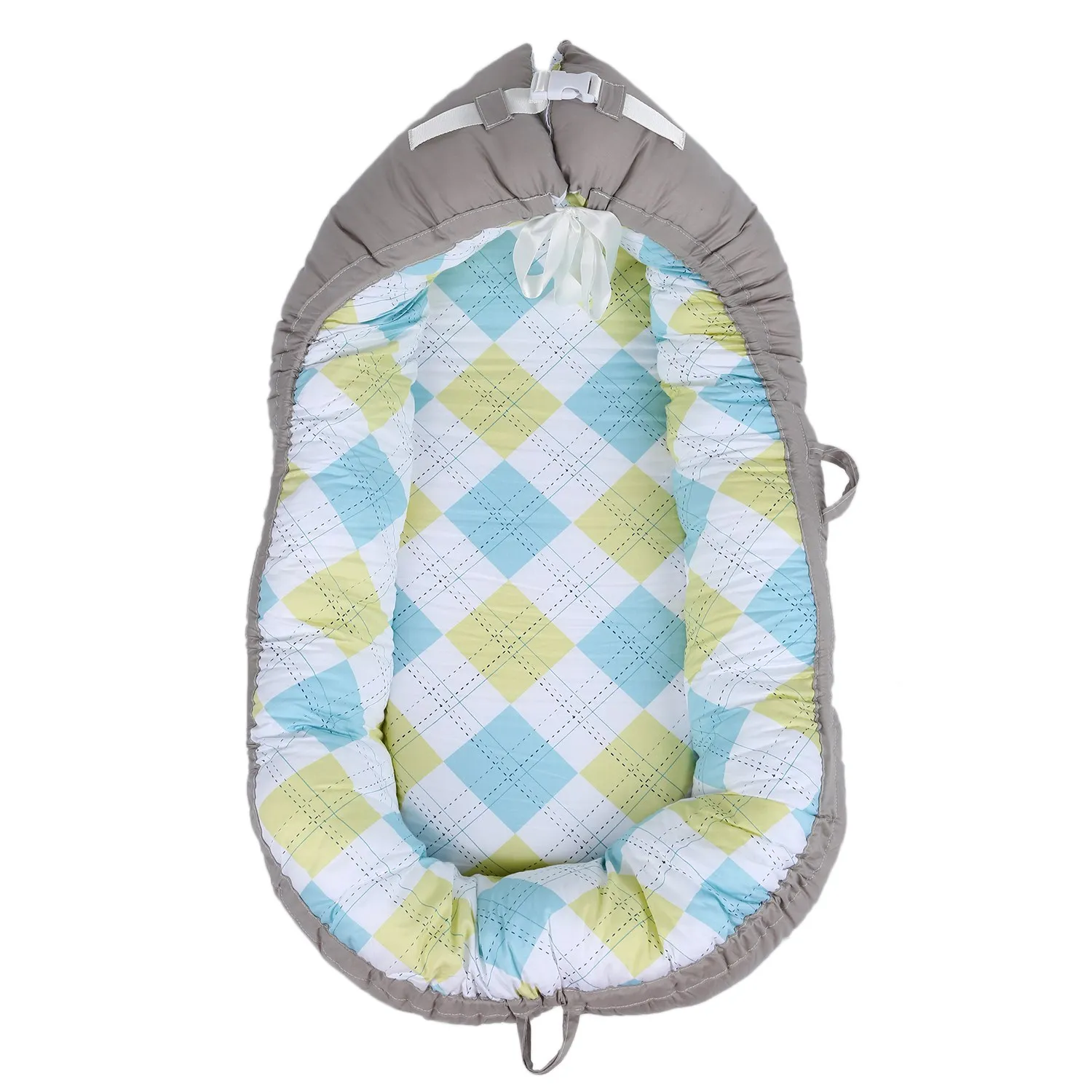

Baby Nest Bed Crib Portable Removable And Washable Crib Travel Bed For Children Infant Kids Cotton Cradle