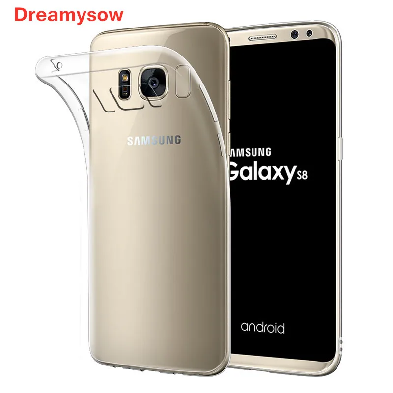 

For Samsung Galaxy S10 lite S6 S7 Edge S8 S9 J1 J2 J3 J4 J5 J6 J7 A3 A5 A6 A8 Plus A8 A750 2018 J7 2017 Plus C8 Clear TPU Cover