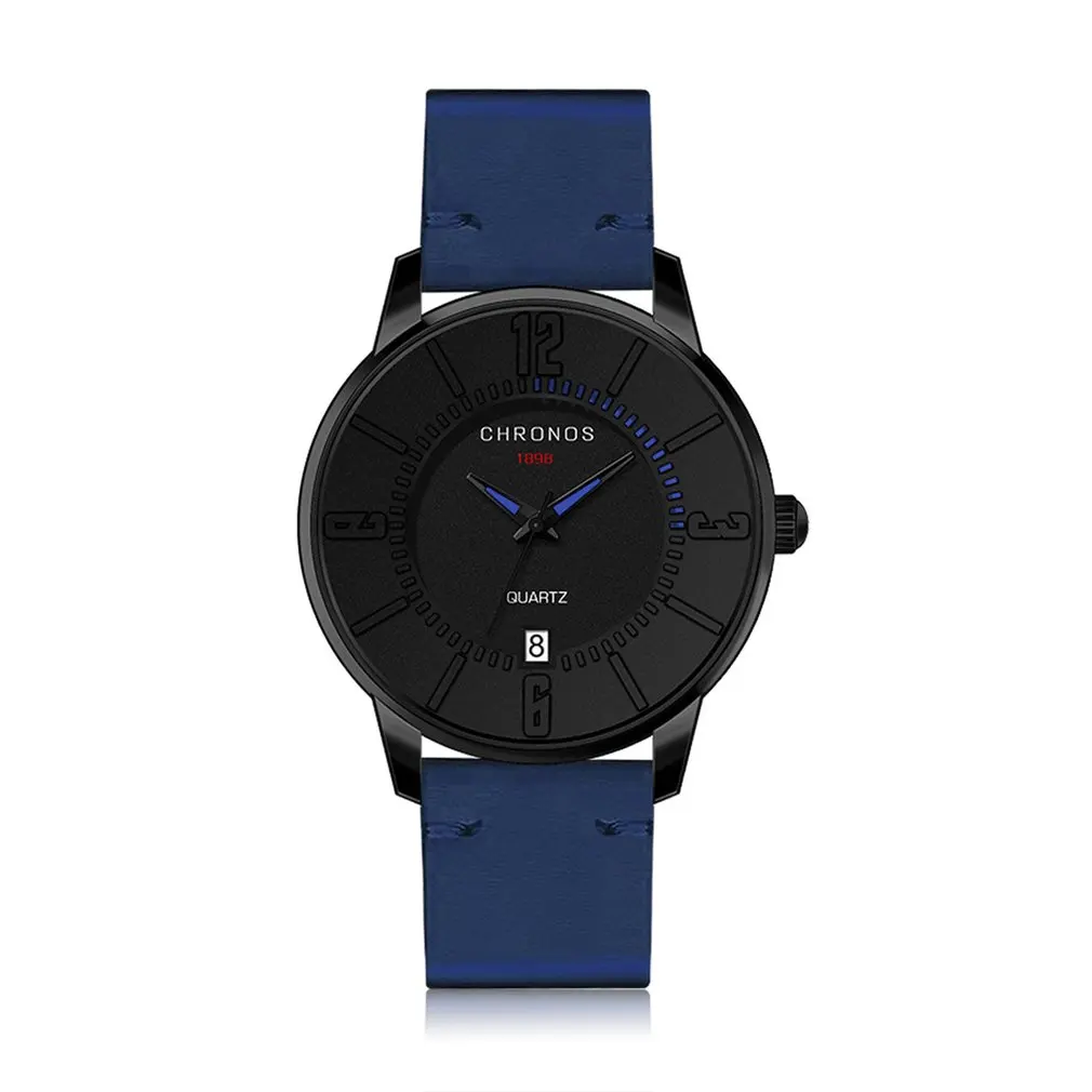 CHRONOS 3ATM Waterproof Quartz Movement Unisex Wrist Watches Casual Watch Calendar Pointers Wrist Watches Sports Wrist Clock CHRONOS 3ATM Waterproof Quartz Movement Unisex Wrist Watches Casual Watch Calendar Pointers Wrist Watches Sports Wrist Clock