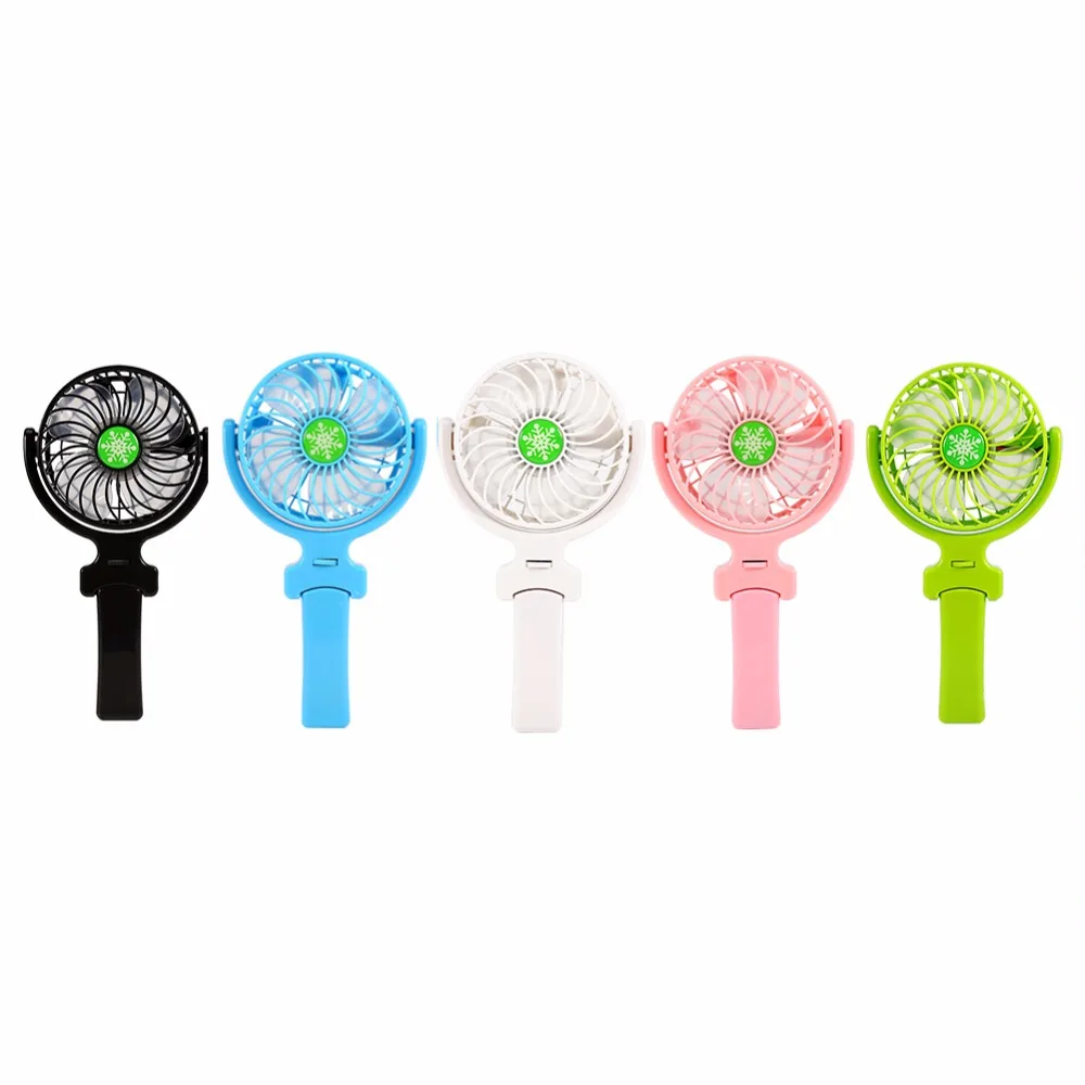 

Clearance Sale Foldable Hand Fans Rechargeable Handheld Mini Fan Electric Personal Fans Hand Bar Desktop Fan Cheapest 2017 New