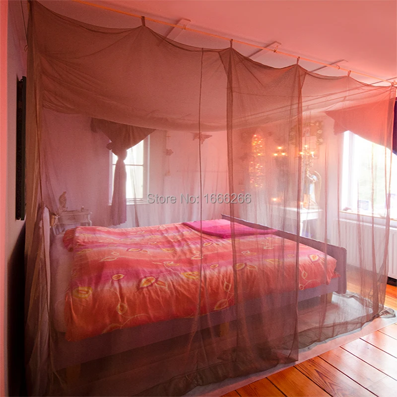 US $800.00 250cmx250cmx250cm Square mosquito net  3doors