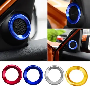 

Decoration Circle Trims For 10th Gen Honda Civic A-Pillar Car Door Audio Speaker Rings Trims For Honda Civic 2016 2017 2019 2019