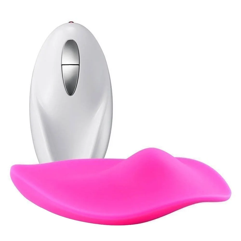 Women Invisible Wearable Adult Toy Wireless Remote Control Super Vibrator Panty Silicone Clitoris Stimulator font b