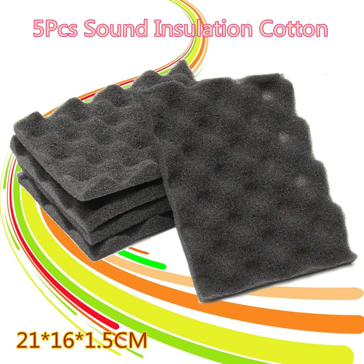 

5Pcs Convoluted Egg Shape Sponge Charcoal For Foam Packing Sheet foam packing sheet pad packing buffer sponge flexible