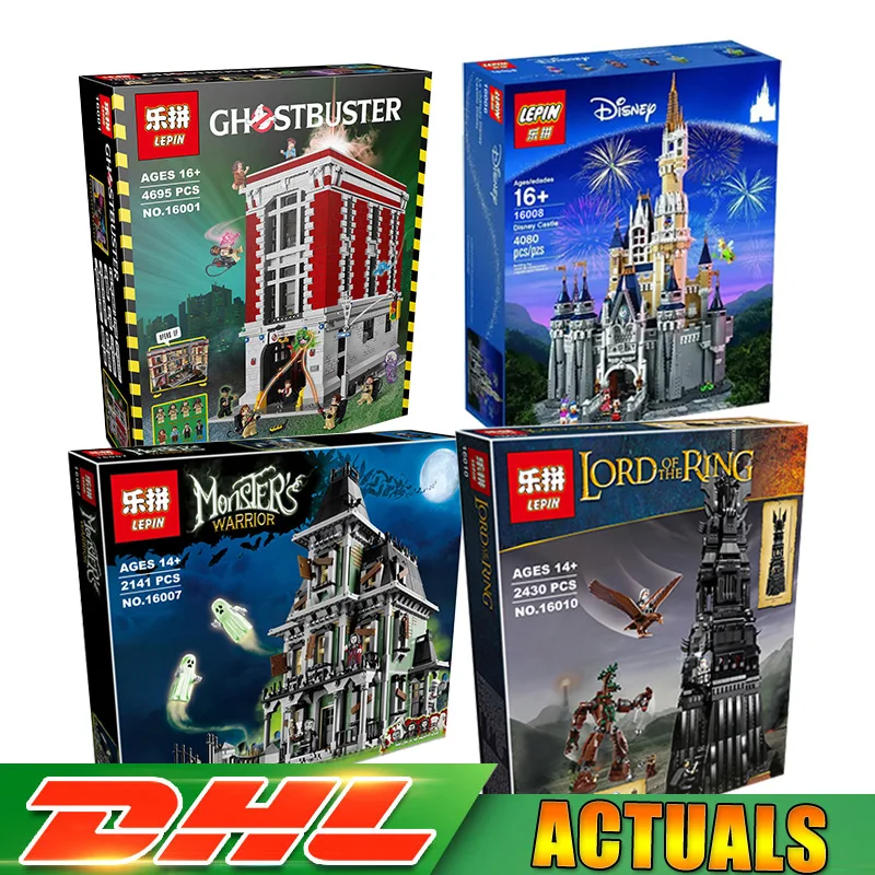 

Lepin 16001 16007 16008 16010 Model Building Compatible LegoINGlys 75827 10228 71040 10237 Blocks Bricks Educational Toys Gifts