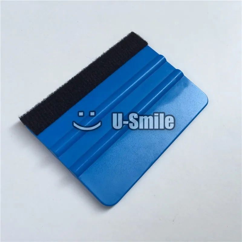 100 pcs/Lot Car Application Tools Soft Flexible Squeegee Car Wrapping Tools Felt Scraper Window Film & Sign Vinyl