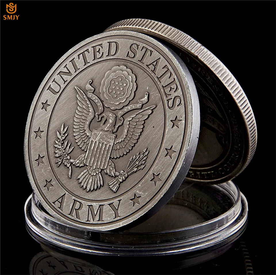 Американский армейский спецназ хороший зеленый берет в стиле милитари металлическая наградная монета коллекционные подарки