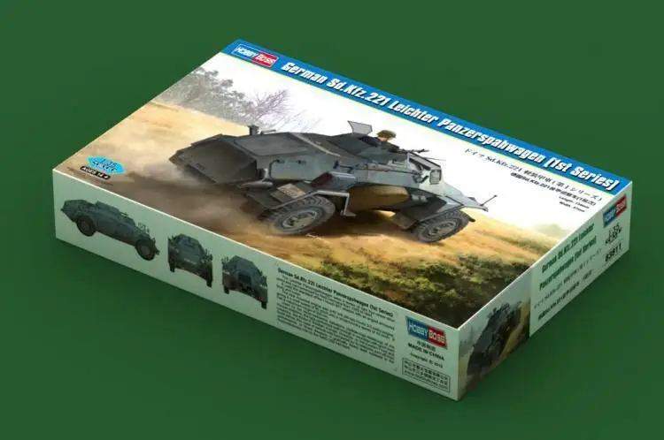 

Hobbyboss Model 1/35 83811 Sd.Kfz.221 Leichter Panzerspahwagen (1st Series)