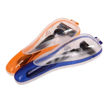 

Mayitr Practical Portable Men Razor Blades Holder Box Plastic Travel Shaver Holder Storage Box For Male Shaving Machine