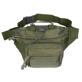 

FGGS Waterproof Zipper Bags Banana Sports Waist Bag with Adjustable Belt