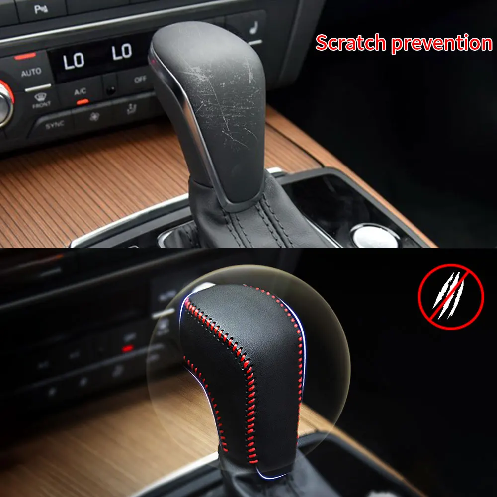 Для PEUGEOT 408 2013 508 2011 2015 1 шт. из искусственной кожи ручного тормоза накладка на ручку