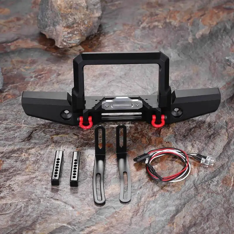 RC Car Metal Front Bumper for 110 RC Crawler for Traxxas for TRX-4 Upgrade Parts RC Cars Accessories Christmas Adults Gifts RC Car Metal Front Bumper for 110 RC Crawler for Traxxas for TRX-4 Upgrade Parts RC Cars Accessories Christmas Adults Gifts