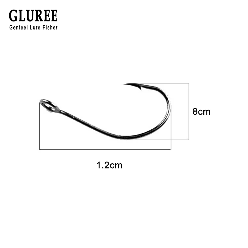 GLUREE 1 шт. 3 г блестящая железная ложка приманки для рыбной ловли Серебряная