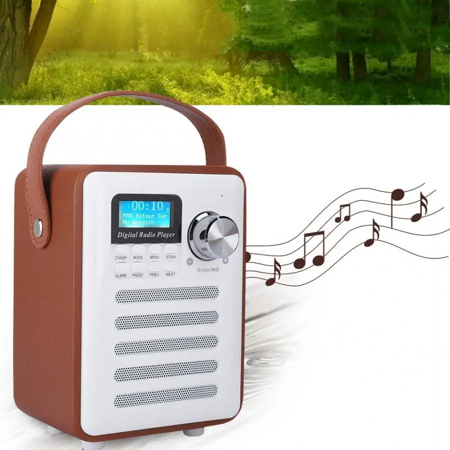 

Mini Portable speaker DAB/DAB+ FM Digital Internet Radio Bluetooth Wireless Speaker