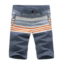 Мой модный бренд, новинка, летние новые хлопковые полосатые деловые повседневные шорты, мужские джинсовые рваные модные шорты в уличном стиле, мужские 38