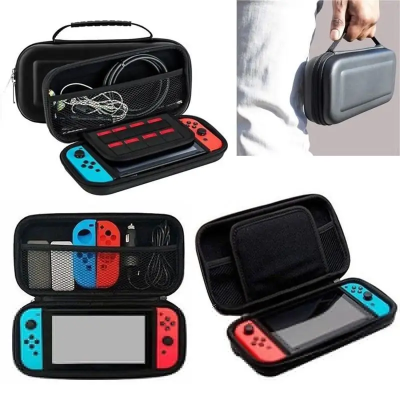 Набор аксессуаров для игр 6 в 1 EastVita Nintendo Switch дорожная сумка переноски защита
