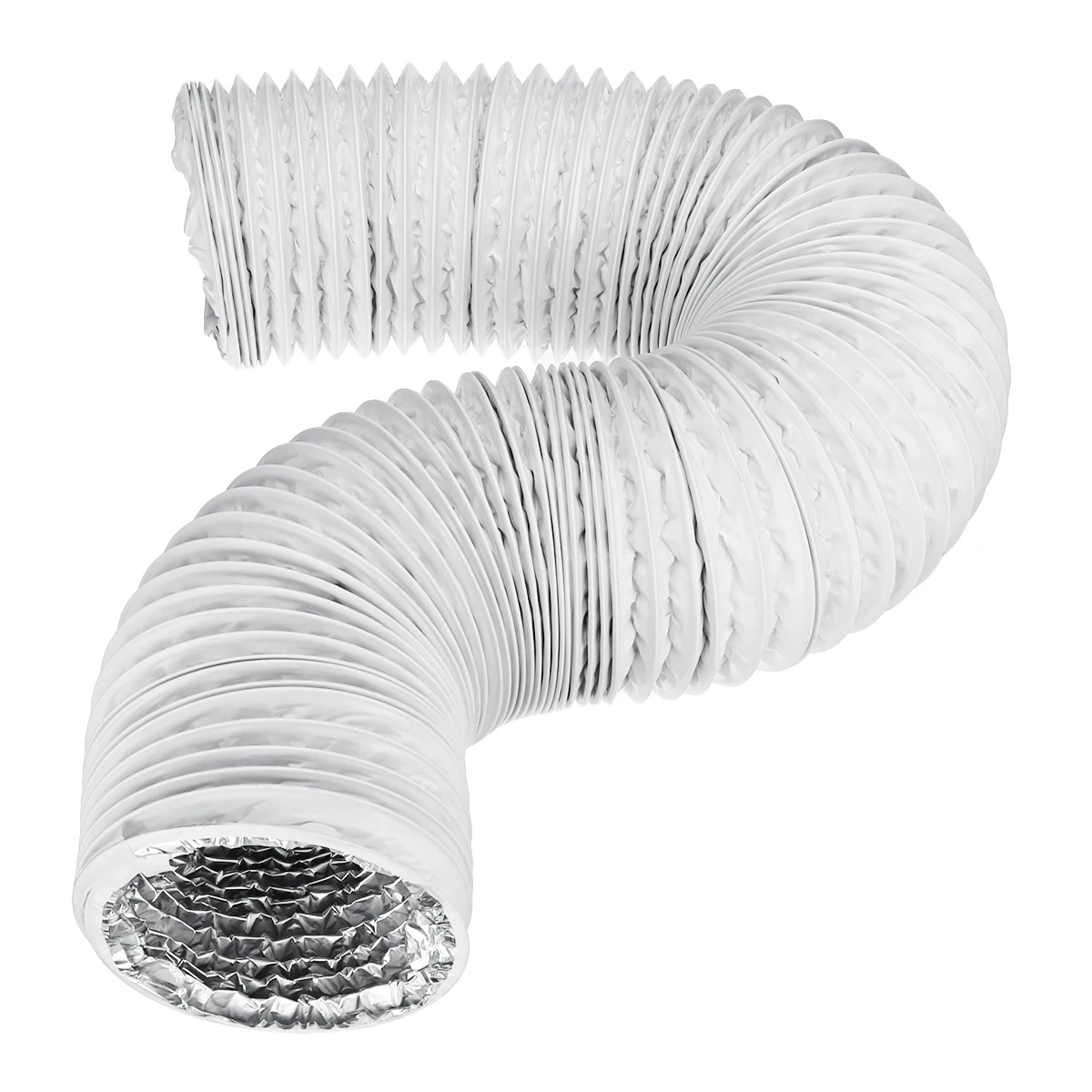 200 CM الهواء مكيف خرطوم العادم أنبوب قابل للسحب 12.5 CM القطر اضافية تنفيس خرطوم PVC الألومنيوم احباط/C خرطوم الأنابيب