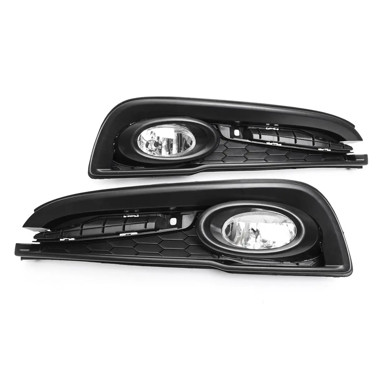 

1 Pair H11 55W DC 12V Clear Bumper Driving Fog Lights for Honda for Civic 4DR Sedan 2013~2015 w/ Wiring Harness Replacements