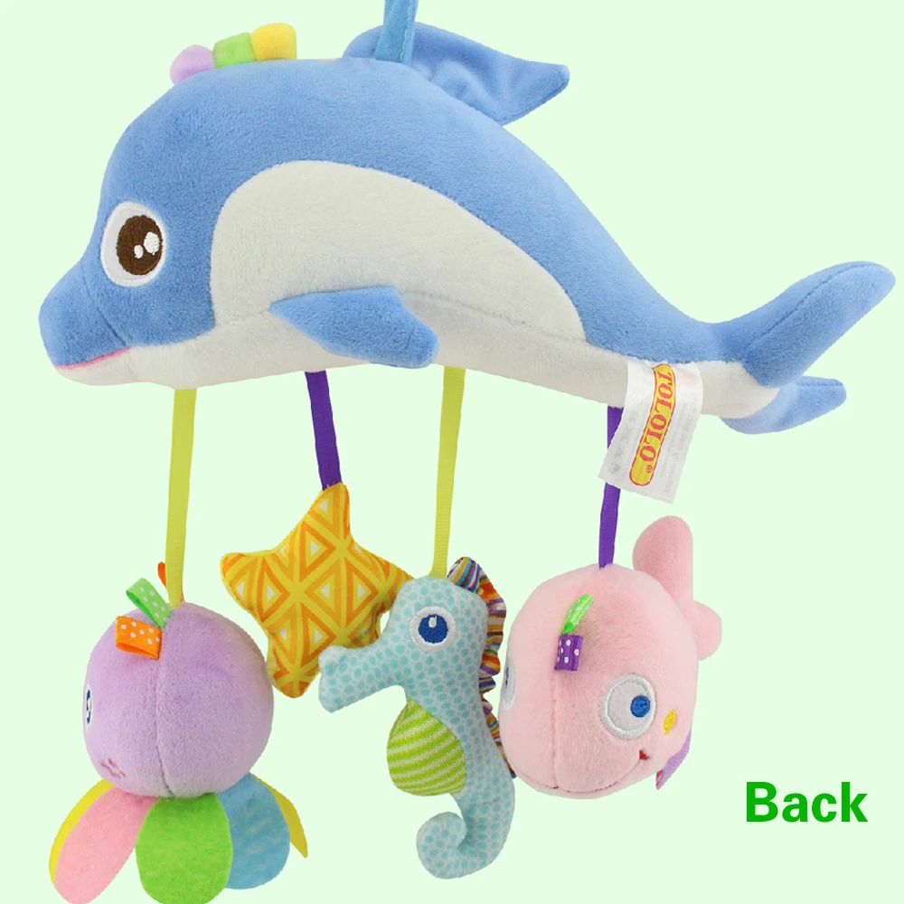Bed Crib Stroller Toys Baby Plush Hanging Rattle Educational Activity