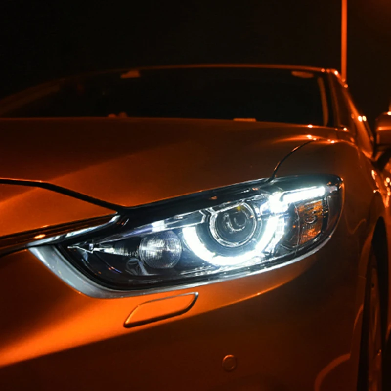 Roadot для Mazda6 ATENZA Mazda 6 bi ксеноновая линзы ближнего автомобиль стиль светодиодный HID