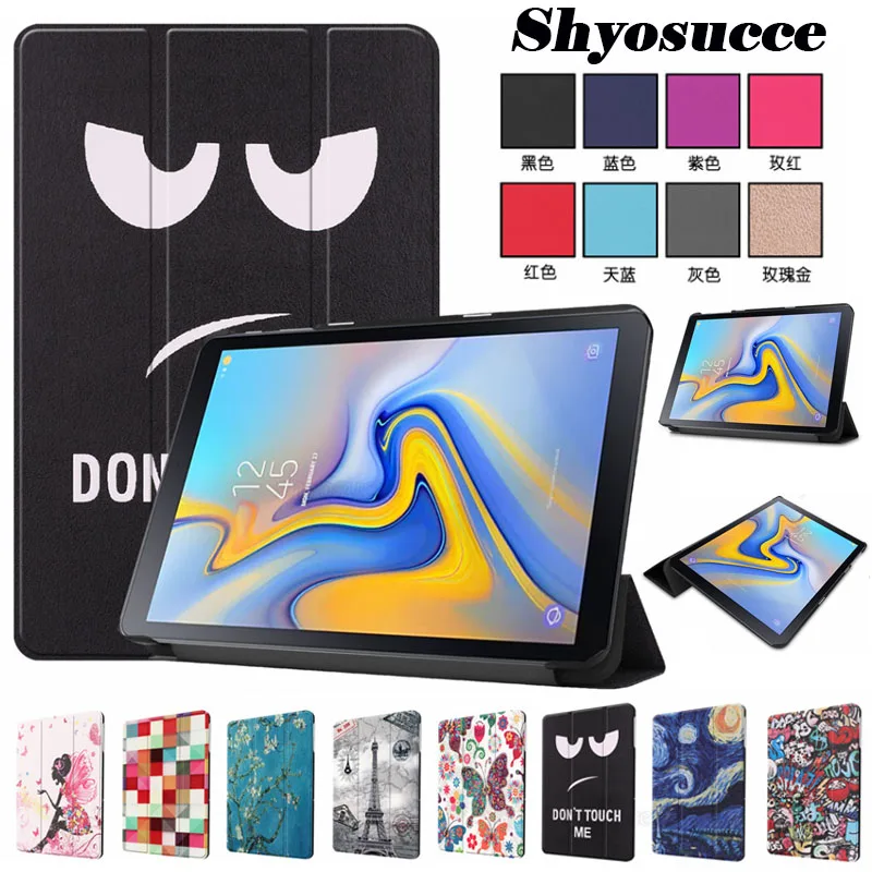 Для samsung Galaxy Tab Advanced2 SM T583 искусственная кожа тонкая Folio Stand чехла принципиально
