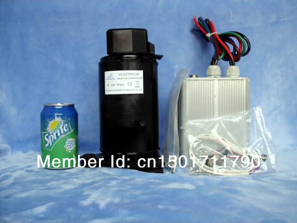 H135DC/V135DC DC24V48V DC компрессор кондиционер инверторный MBP HBP холодильник Компрессор