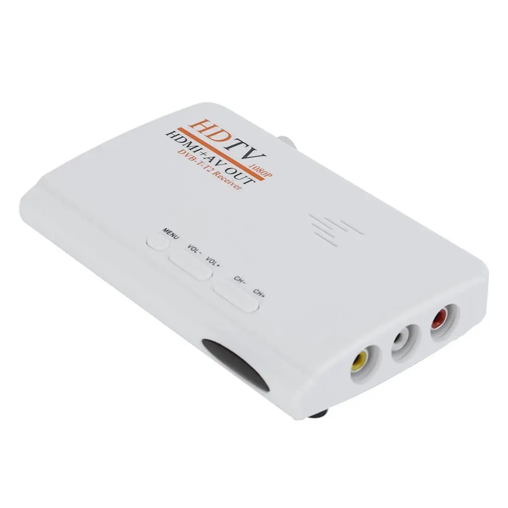 OPQ HD 1080P DVB T/T2 TV Box AV CVBS цифровой наземный тюнер приемник Empf? nger|Спутниковое ТВ| |