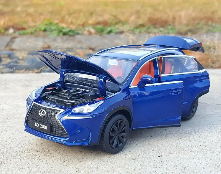 Масштаб 1:32 для LEXUS NX 200t литый под давлением металлический сплав Роскошная