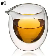 Эспрессо чашка с двойными стенками insluated Кофе чашка для чайные чашки из Кофе латте Стекло чашка для эспрессо воды 120 мл