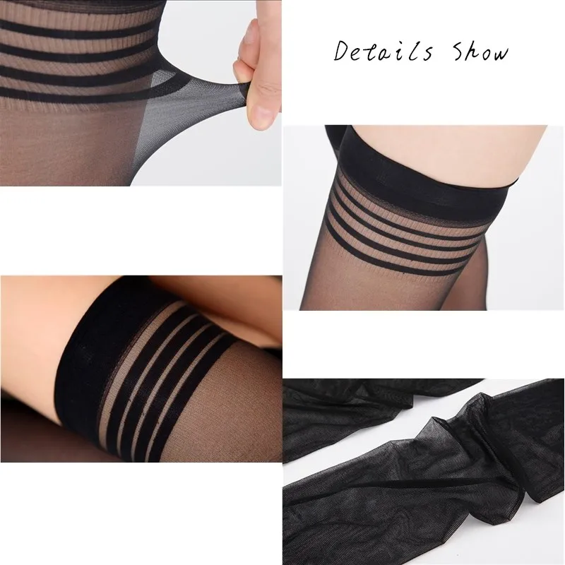 Women Sexy Stockings Female Erotic Tights High Long Pantyhose Sexy Lingerie Female Elastic Nylon Stockings Drop Shipping Women Sexy Stockings Female Erotic Tights High Long Pantyhose Sexy Lingerie Female Elastic Nylon Stockings Drop Shipping